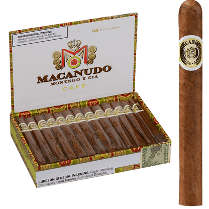 Macanudo Cafe Petit Corona 25 Ct. Box 5.00X38