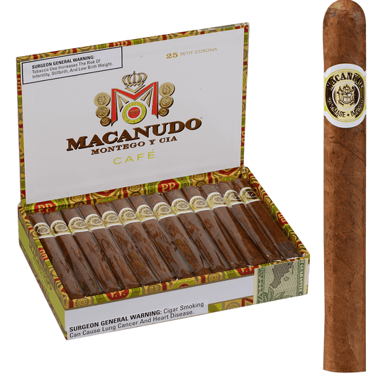 Macanudo Cafe Petit Corona 25 Ct. Box 5.00X38