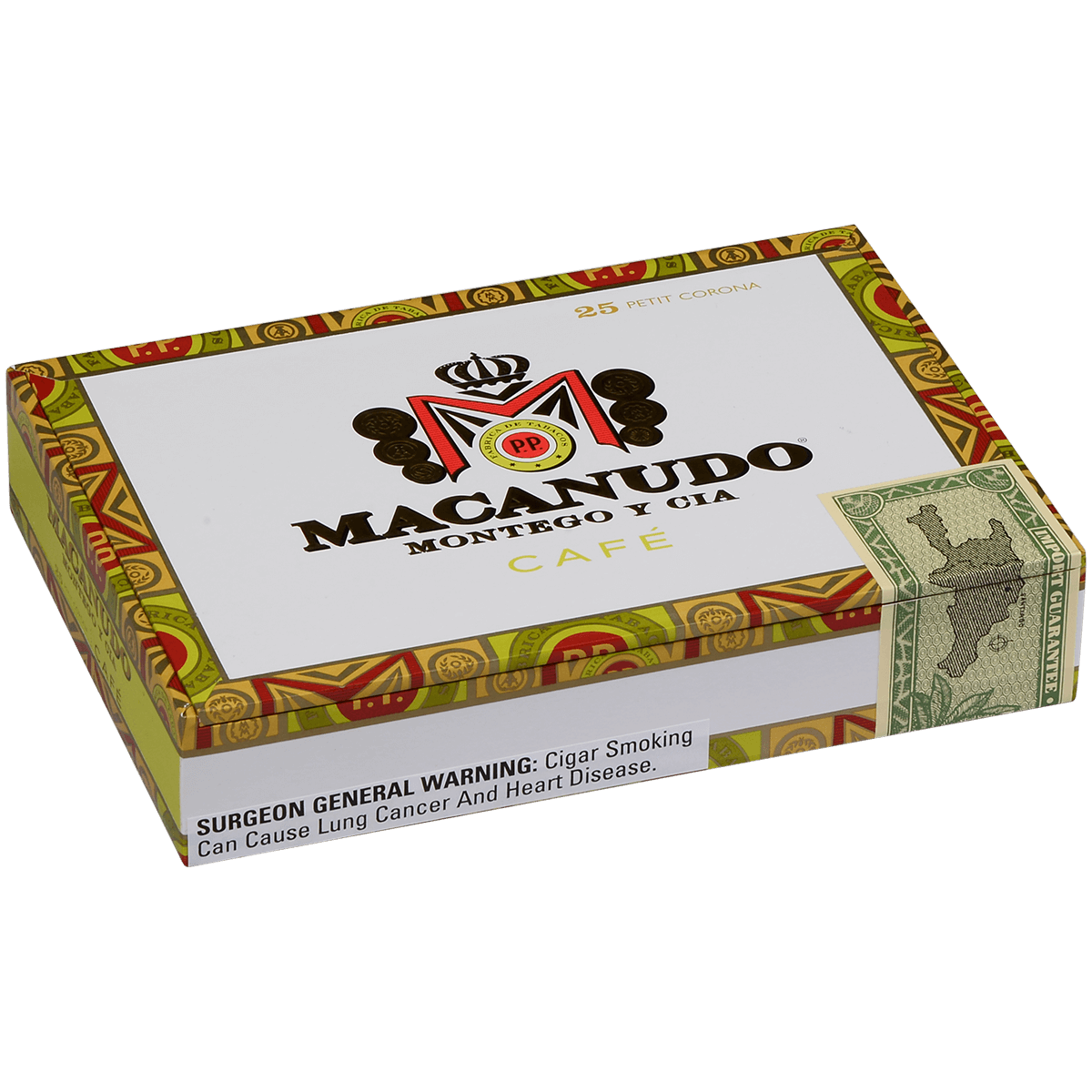 Macanudo Cafe Petit Corona 25 Ct. Box 5.00X38