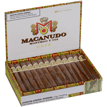 Macanudo Cafe Petit Corona 25 Ct. Box 5.00X38