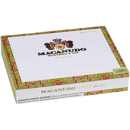 Macanudo Cafe Prince Philip 25 Ct. Box 7.50X49