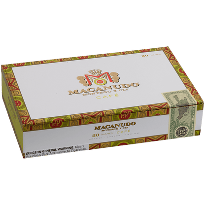 Macanudo Cafe Thames Tubos 20 Ct. Box 6.00X50