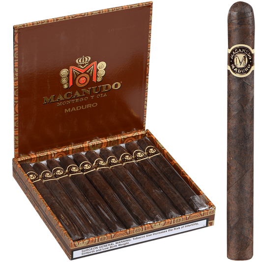 Macanudo Maduro Prince Philip 10 Ct. Box 7.50X49