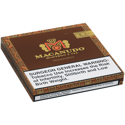 Macanudo Maduro Prince Philip 10 Ct. Box 7.50X49