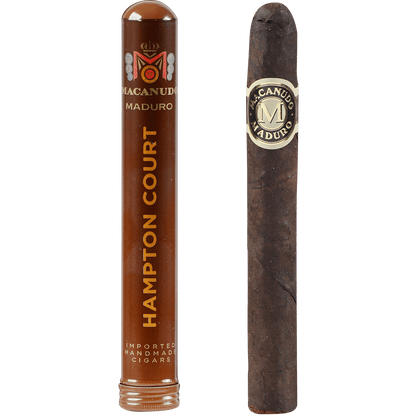 Macanudo Maduro Hampton Court Tubos 25 Ct. Box 5.50X42