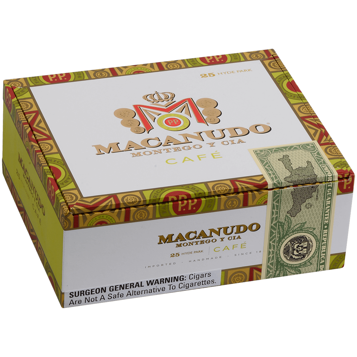 Macanudo Cafe Baron De Rothschild 25 Ct. Box 6.50X42