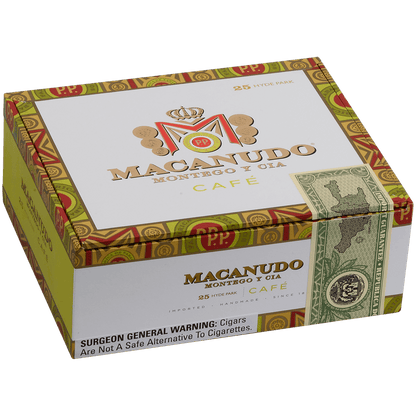 Macanudo Cafe Baron De Rothschild 25 Ct. Box 6.50X42