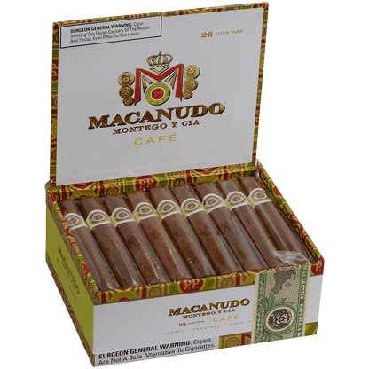 Macanudo Cafe Baron De Rothschild 25 Ct. Box 6.50X42