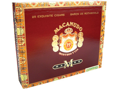 Macanudo Maduro Baron De Rothschild 25 Ct. Box 6.50X42