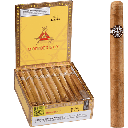 Montecristo No. 1 Natural 25 Ct. Box 6.62X44