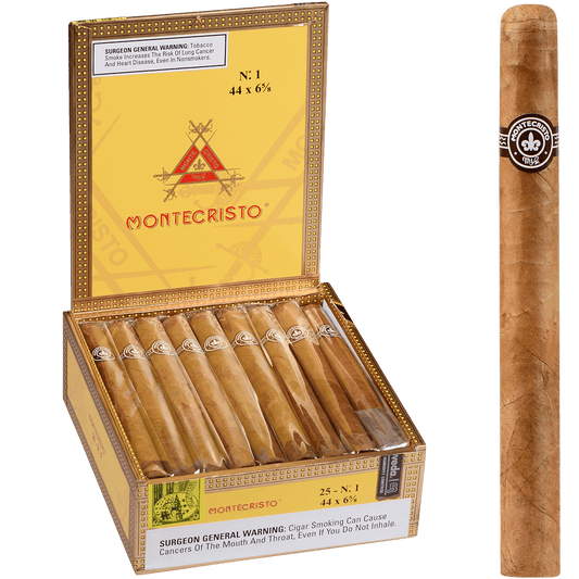 Montecristo No. 1 Natural 25 Ct. Box 6.62X44