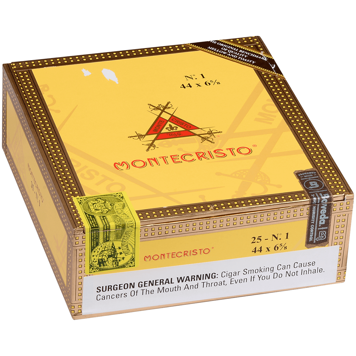 Montecristo No. 1 Natural 25 Ct. Box 6.62X44