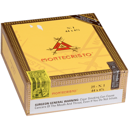 Montecristo No. 1 Natural 25 Ct. Box 6.62X44