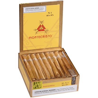 Montecristo No. 1 Natural 25 Ct. Box 6.62X44