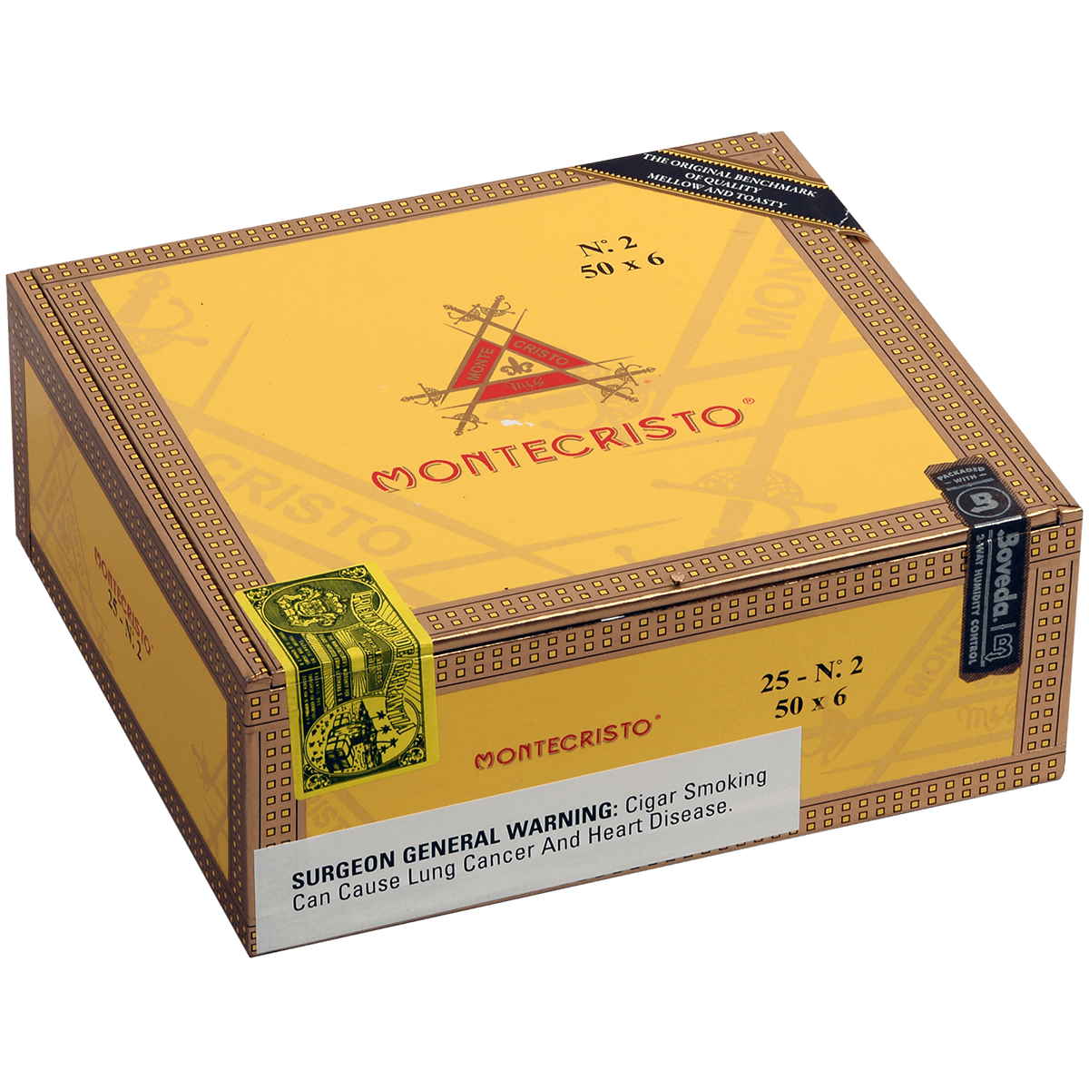 Montecristo No. 2 Torpedo Natural 25 Ct. Box 6.00X51