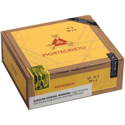 Montecristo No. 2 Torpedo Natural 25 Ct. Box 6.00X51
