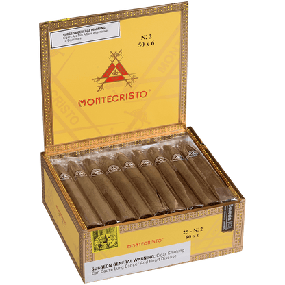 Montecristo No. 2 Torpedo Natural 25 Ct. Box 6.00X51