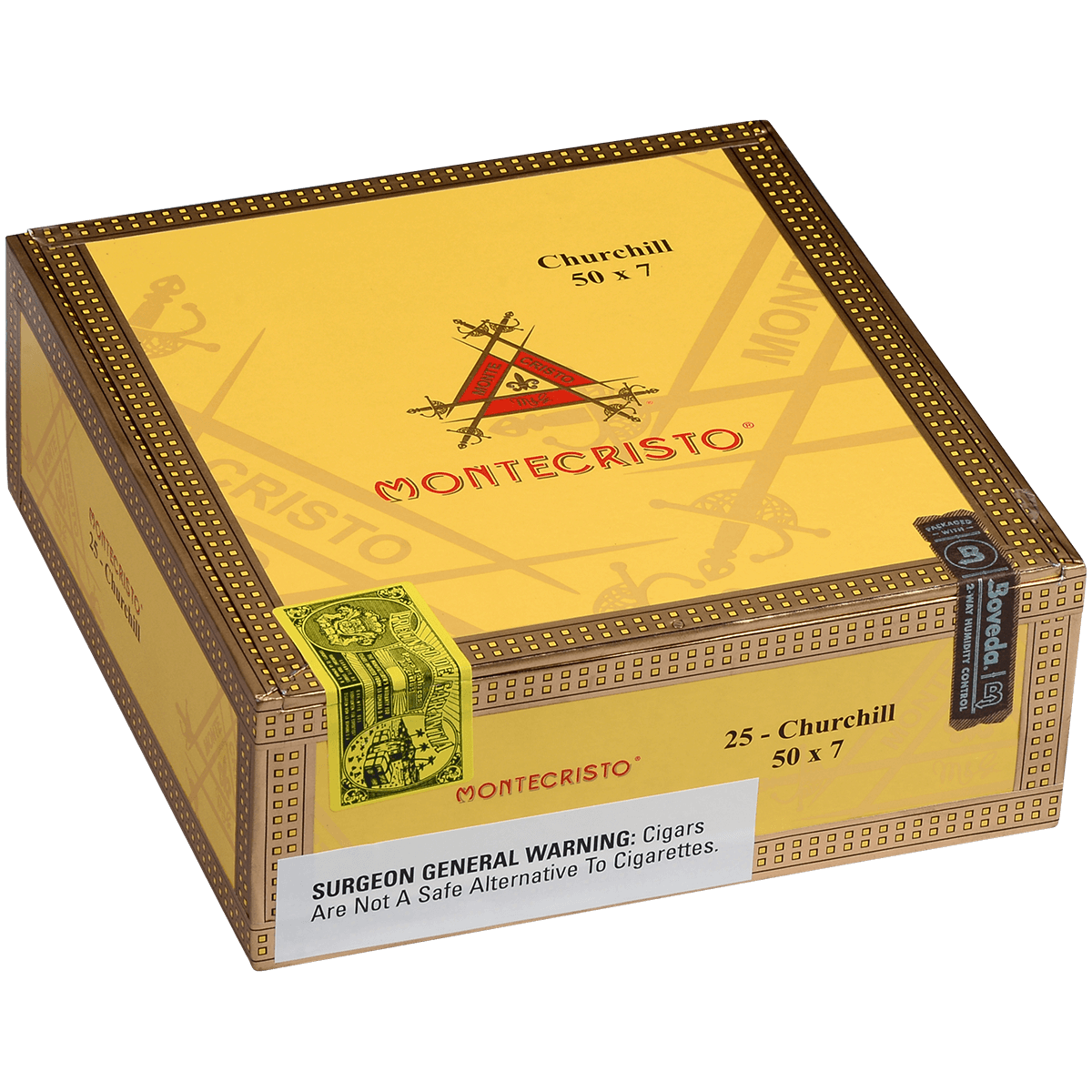 Montecristo Churchill Natural 25 Ct. Box 7.00X50
