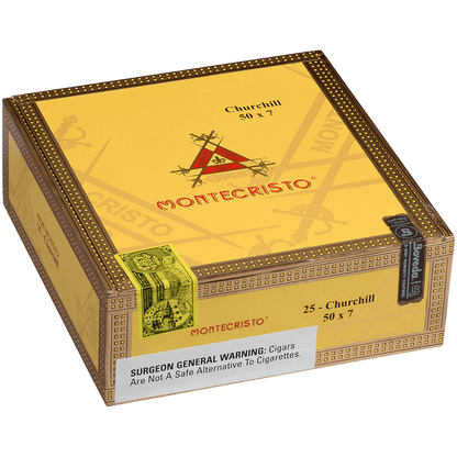Montecristo Churchill Natural 25 Ct. Box 7.00X50