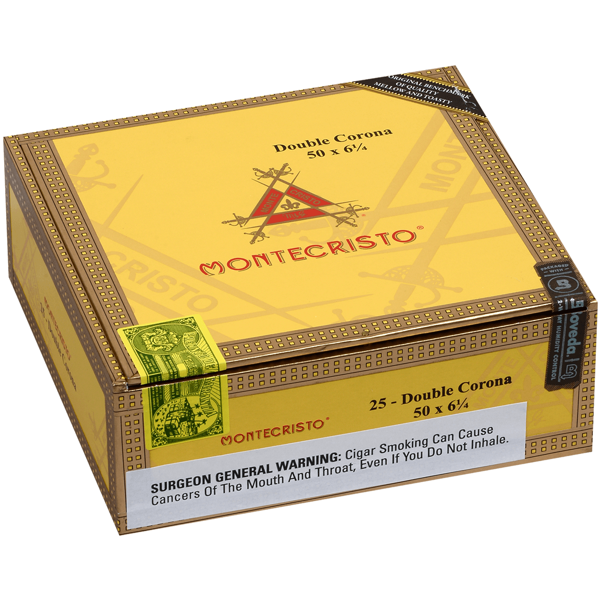 Montecristo Double Corona Natural 25 Ct. Box 6.25X50