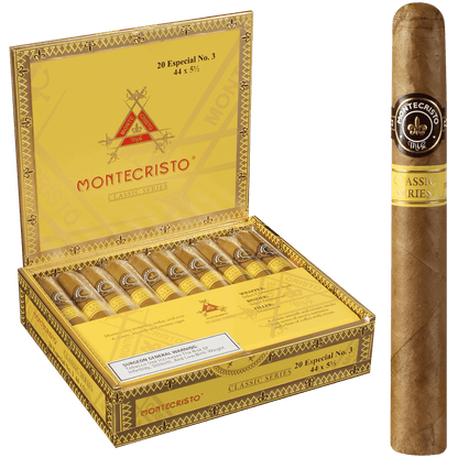 Montecristo Classic Collection Especial No. 3 20 Ct. Box 5.50X44