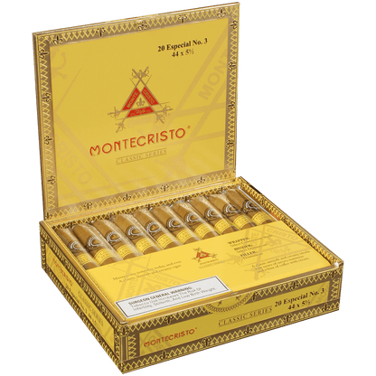 Montecristo Classic Collection Especial No. 3 20 Ct. Box 5.50X44