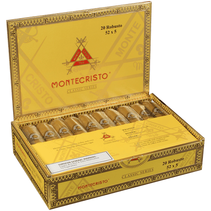 Montecristo Classic Collection Robusto 20 Ct. Box 5.00X52