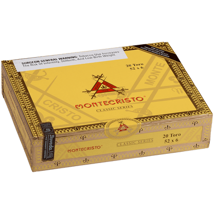 Montecristo Classic Collection Toro 20 Ct. Box 6.00X52