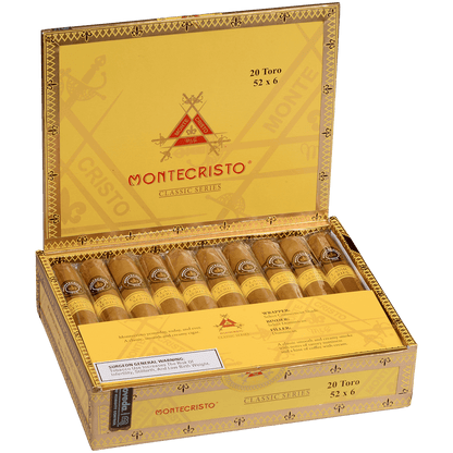 Montecristo Classic Collection Toro 20 Ct. Box 6.00X52