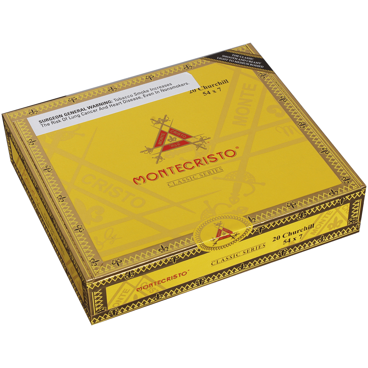 Montecristo Classic Collection Churchill 20 Ct. Box 7.00X54