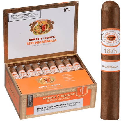 Romeo Y Julieta 1875 Nicaragua Bully 25 Ct. Box 5.00X50