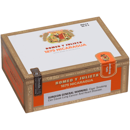 Romeo Y Julieta 1875 Nicaragua Bully 25 Ct. Box 5.00X50