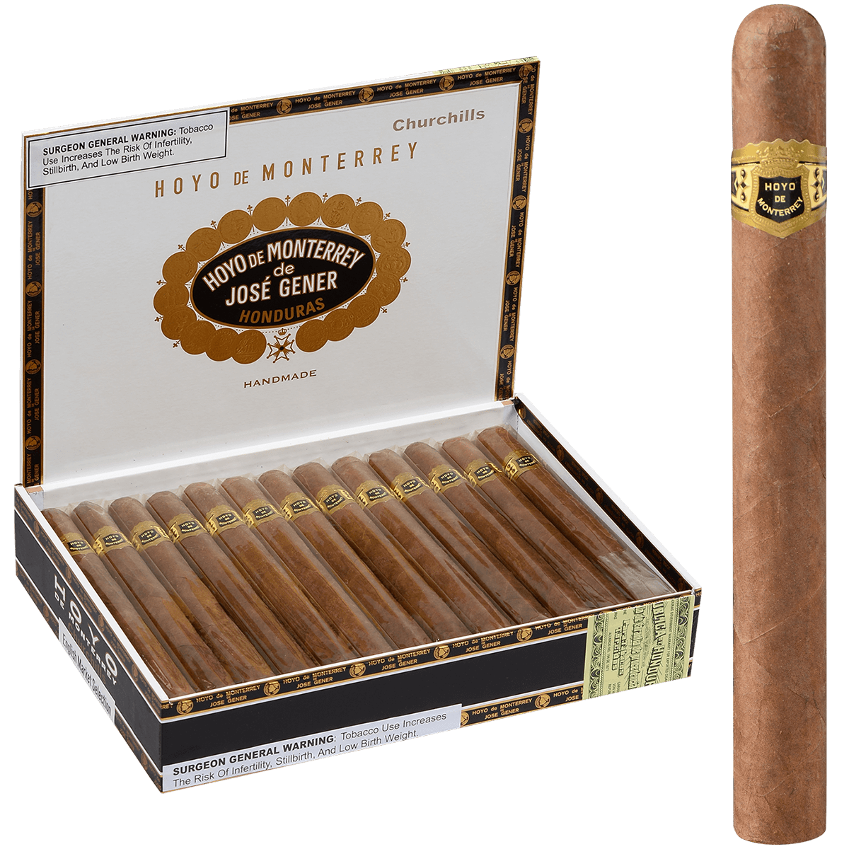 Hoyo De Monterrey Ems Churchill 25 Ct. Box 6.25X45