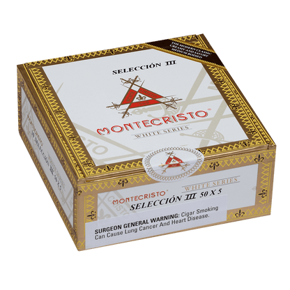Montecristo Seleccion White Iii Tubes 10 Ct. Box 5.00X50