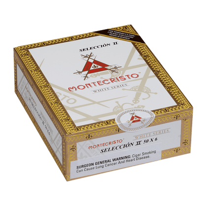 Montecristo Seleccion White Ii Tubes 10 Ct. Box 6.00X50