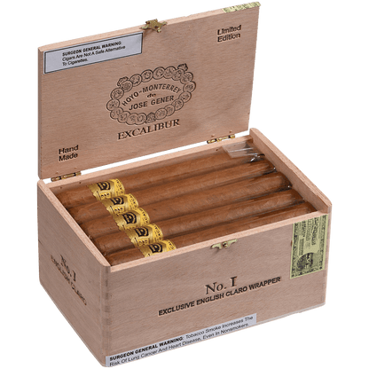 Hoyo Excalibur English Claro No. I 20 Ct. Box 7.25X54