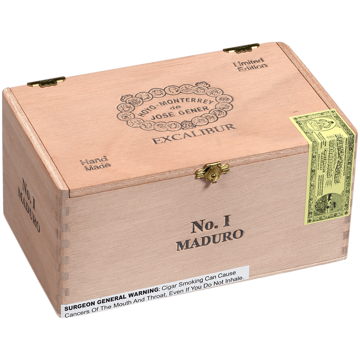 Hoyo Excalibur Maduro No. I 20 Ct. Box 7.25X54