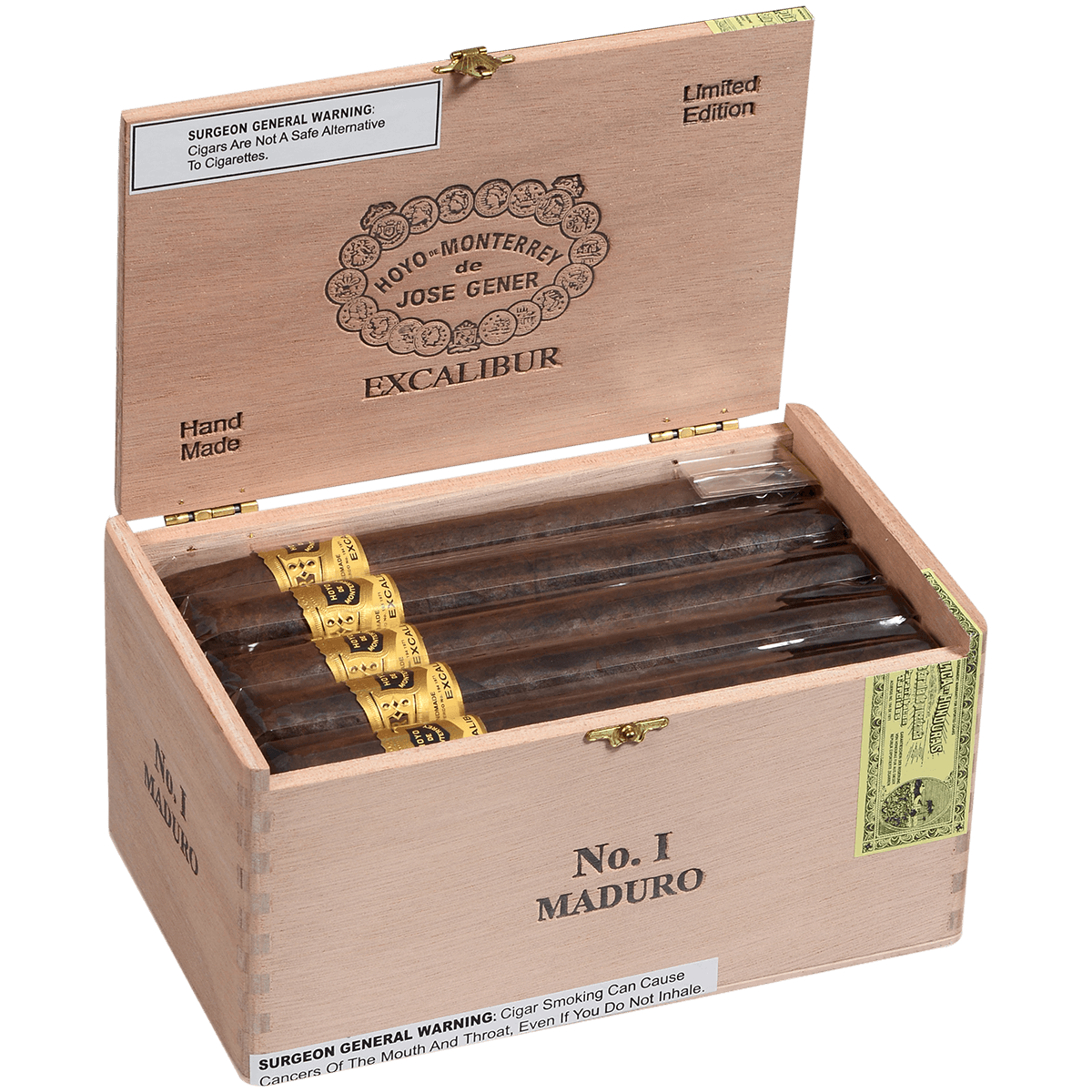 Hoyo Excalibur Maduro No. I 20 Ct. Box 7.25X54