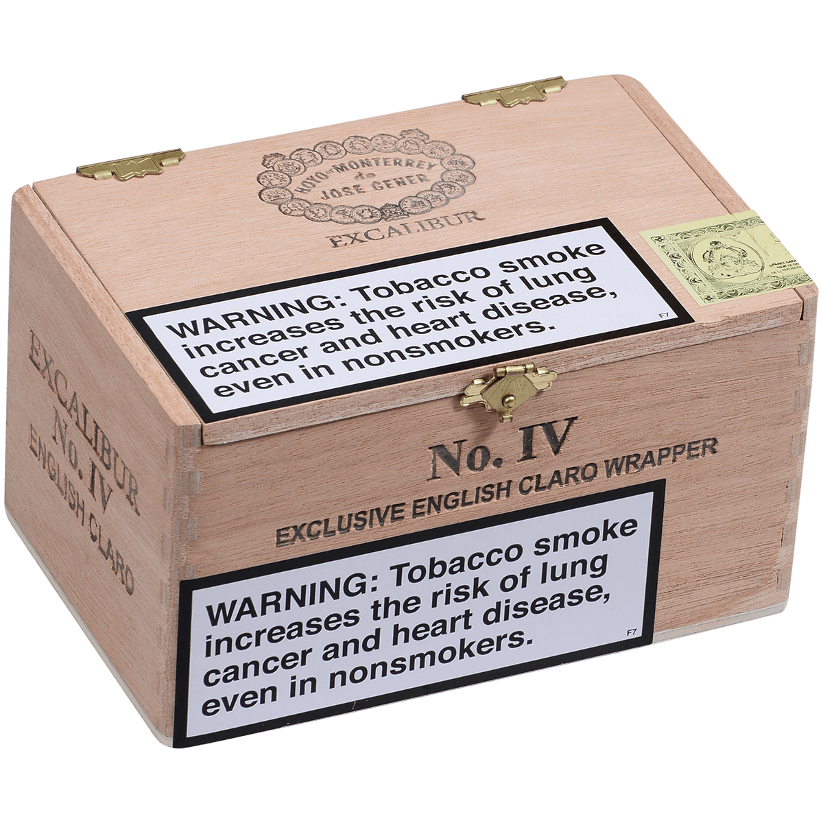 Hoyo Excalibur English Claro No. Ii 20 Ct. Box 6.5X47