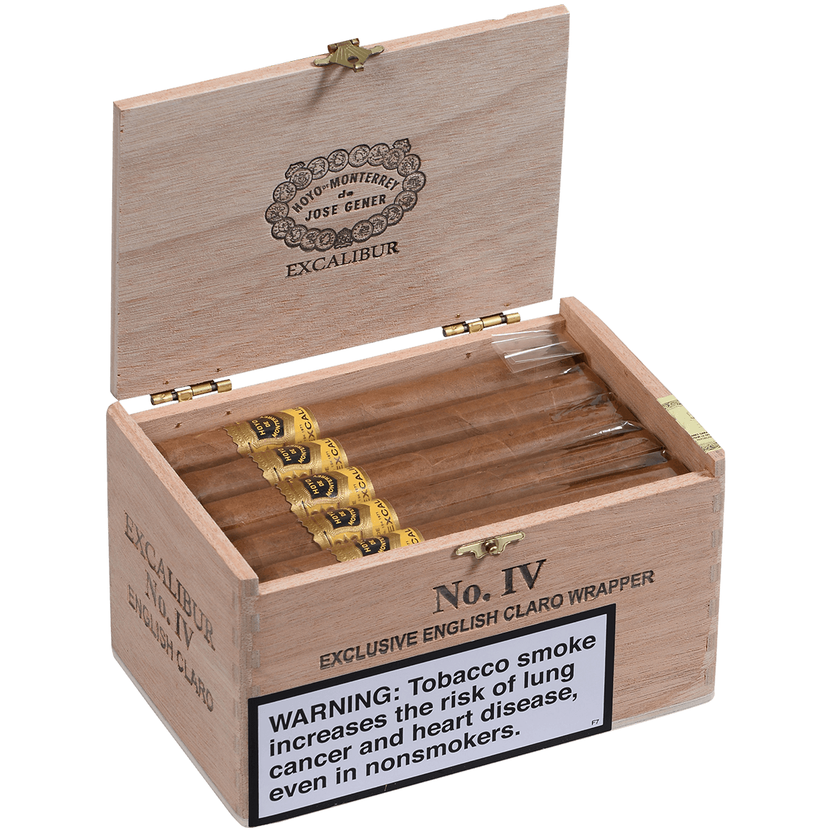 Hoyo Excalibur English Claro No. Ii 20 Ct. Box 6.5X47