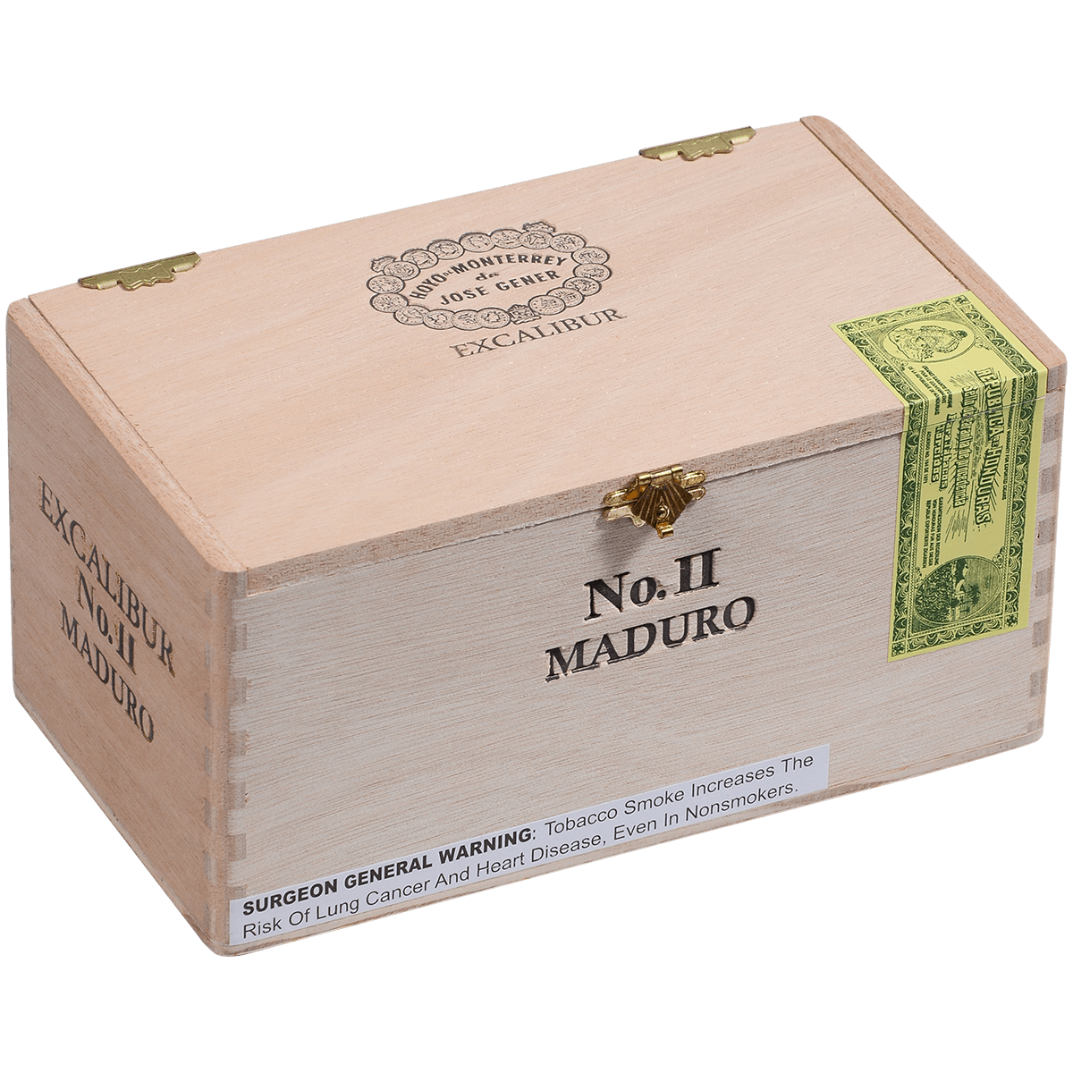 Hoyo Excalibur Maduro No. Ii 20 Ct. Box 6.75X47
