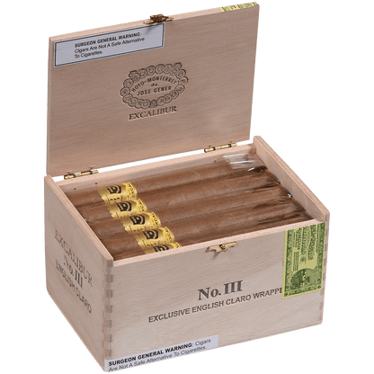 Hoyo Excalibur English Claro No. Iii 20 Ct. Box 6.12X48