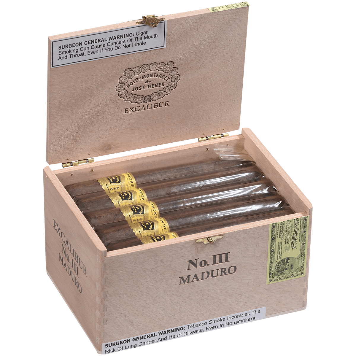 Hoyo Excalibur Maduro No. Iii 20 Ct. Box 6.12X48