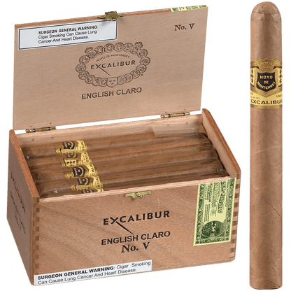 Hoyo Excalibur English Claro No. V 20 Ct. Box 6.25X45