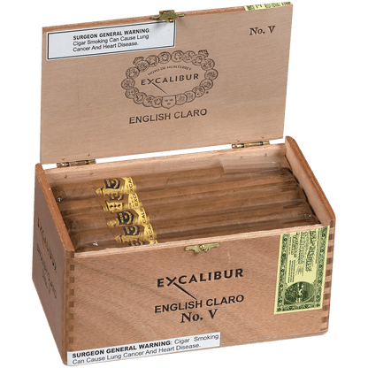 Hoyo Excalibur English Claro No. V 20 Ct. Box 6.25X45