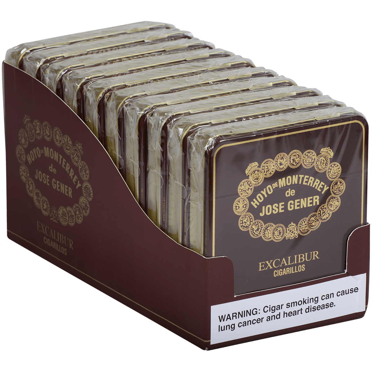Hoyo Excalibur Cigarillo 10/20 Tins 4.00X24