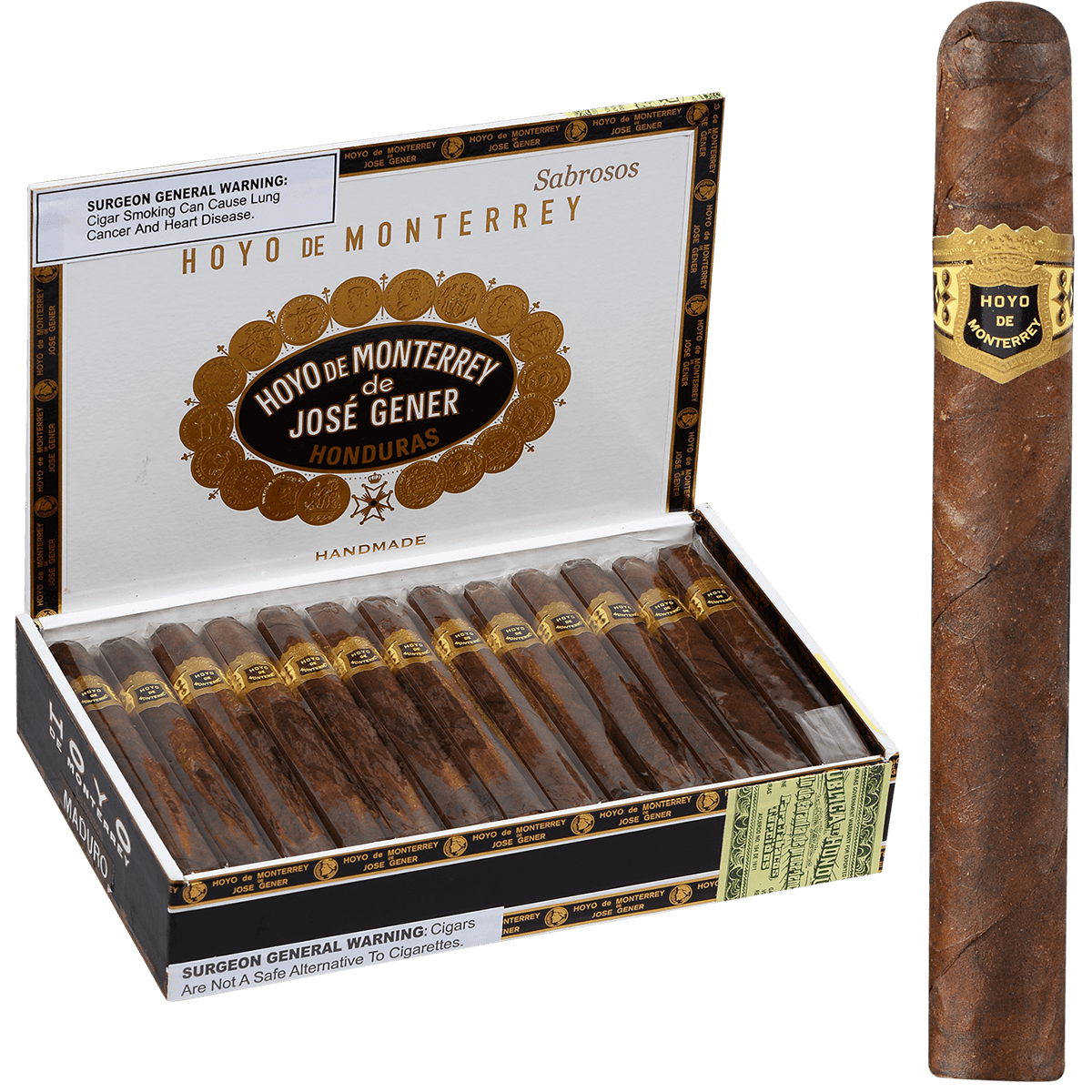 Hoyo De Monterrey Maduro Sabroso 25 Ct. Box 5.00X40