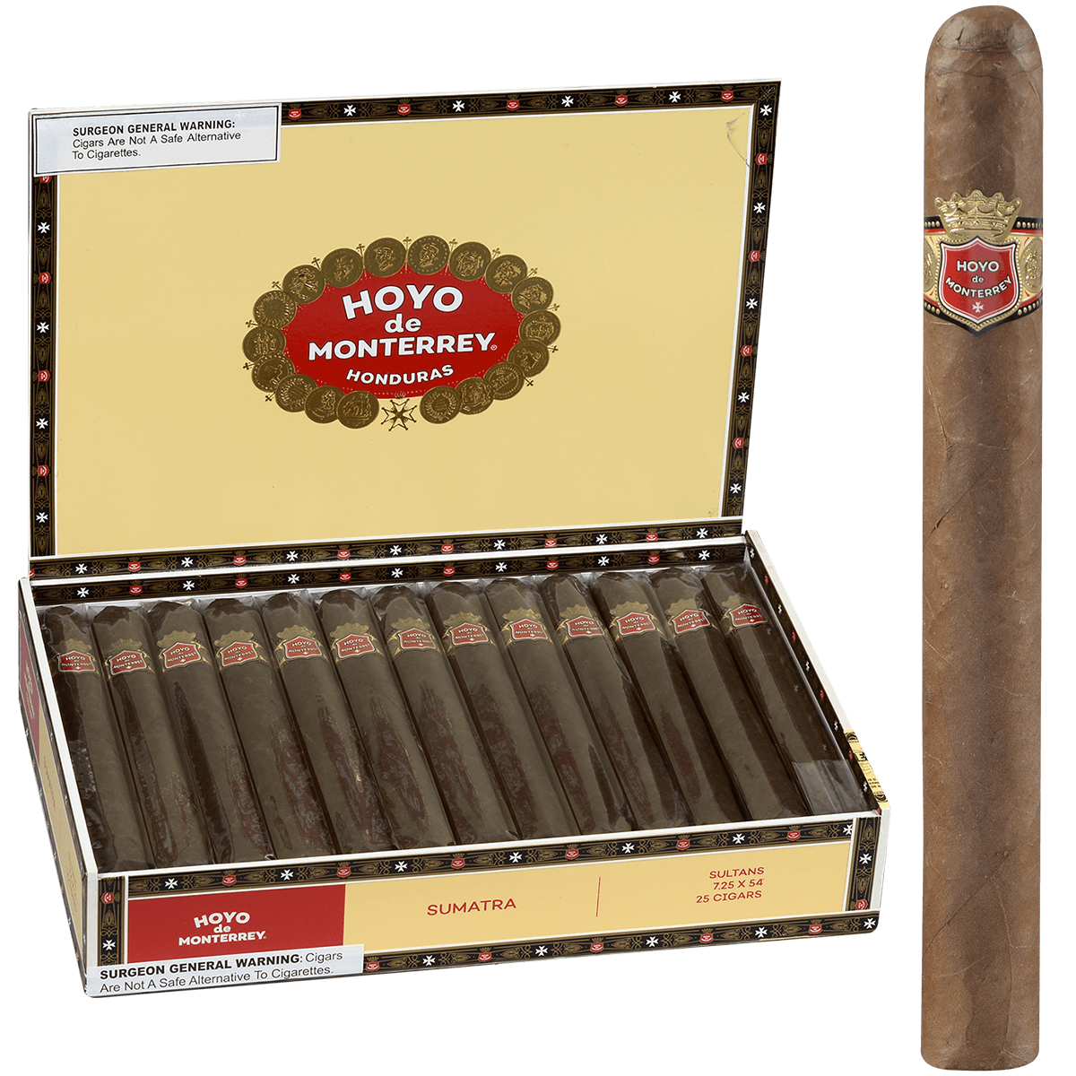 Hoyo De Monterrey Ems Sultan 25 Ct. Box 7.25X54
