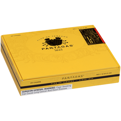 Partagas Number 1 25 Ct. Box 6.75X43