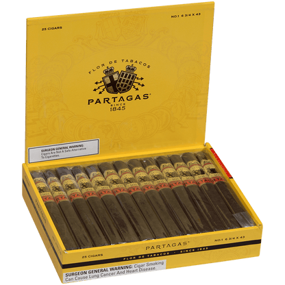 Partagas Number 1 25 Ct. Box 6.75X43